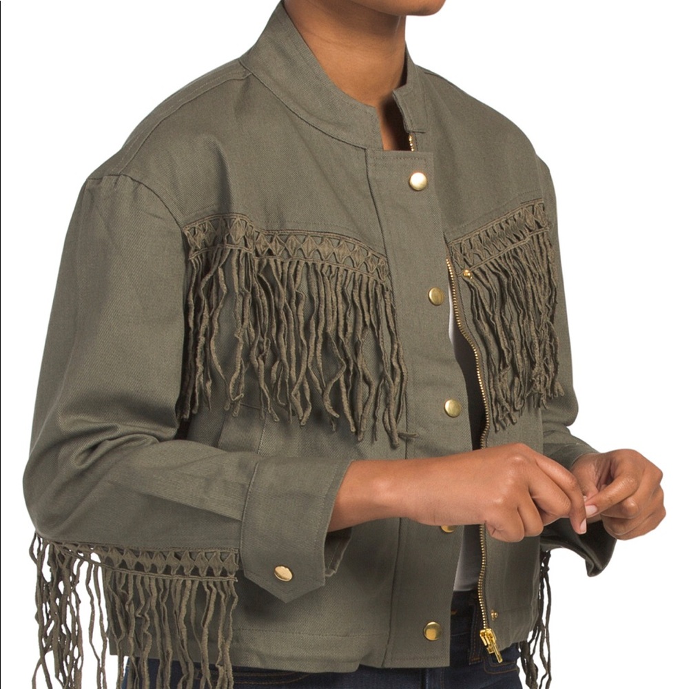 🔥Paperheart fringe jacket🔥